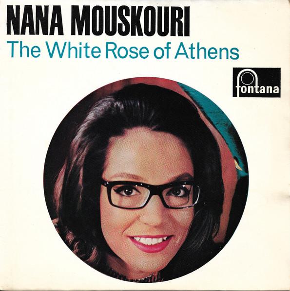 7-дюймовая пластинка NANA MOUSKOURI White Rose Of Athens TE17420 Fontana 1964 UK Pop Б/у