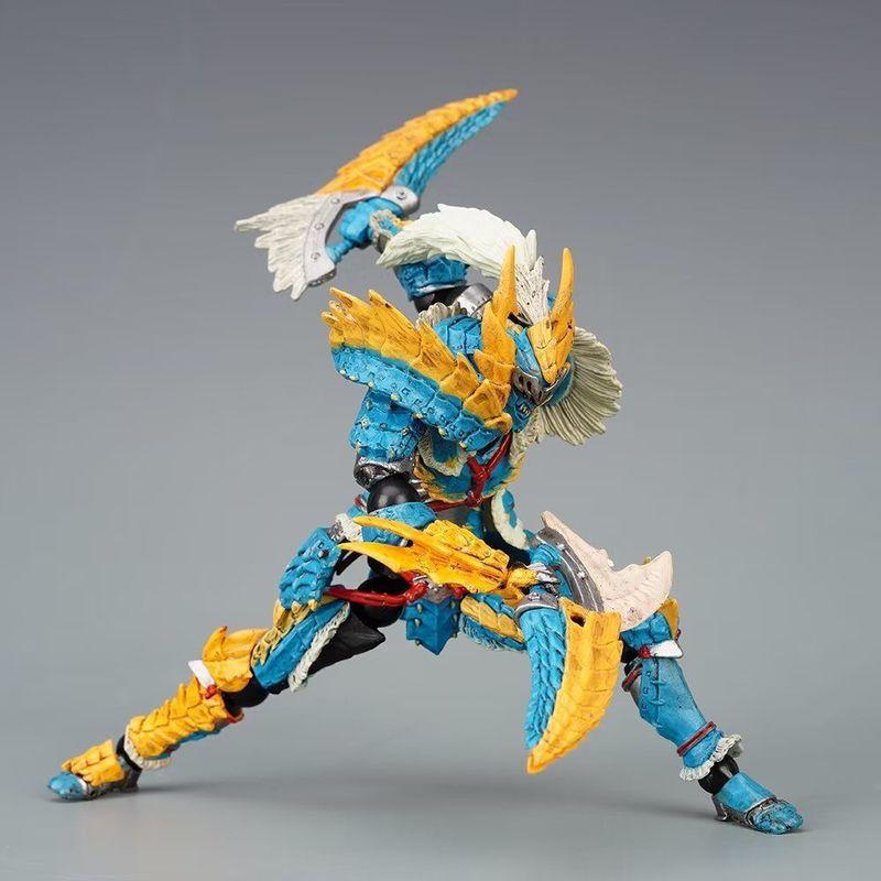 17СМ Фигурки Монстров из Monster Hunter Lioleus Zinogre, Сочлененные Фигурки Действия, Модель-конструктор Mecha, Настольное Украшение, Статуэтка, Игрушки, Коллекционный Подарок для Мальчика