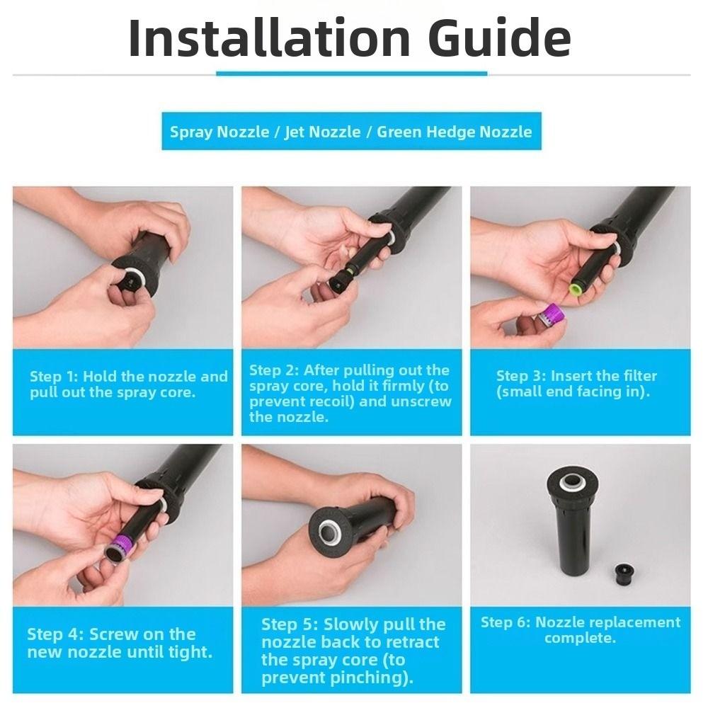 Adjustable Spray Pattern Sprinkler Replacement Nozzle Scattering Sprinkler Nozzle Farm Irrigation