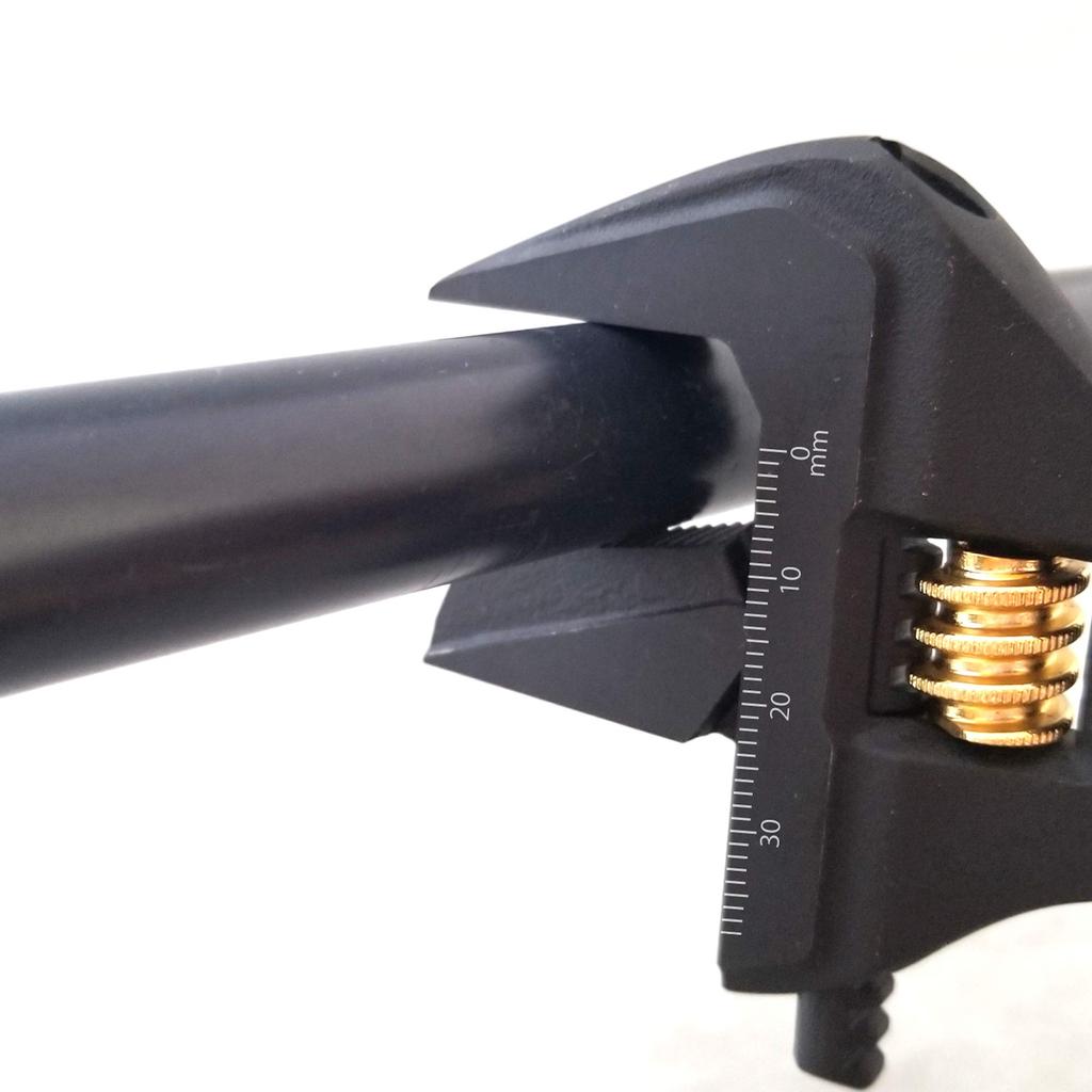 Fujiya Pipe Lance Adjustable Black and Gold with Wrench, Grip, FLP-38-BG