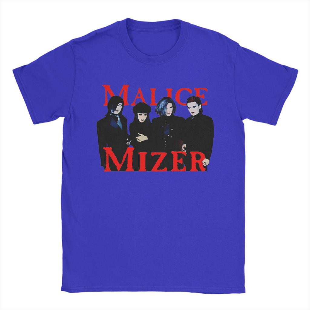 Funny Rare MALICE MIZER TShirts Men O Neck 100 Cotton T Shirts Short Sleeve Tees Classic Clothes