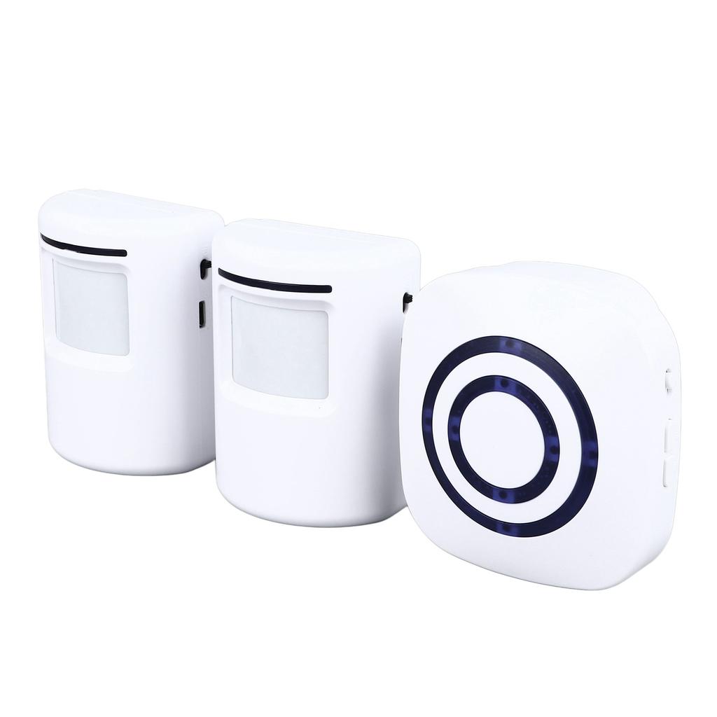 Motion Sensor Door Bell Trigger Alarm Wireless Driveway Alert Entry Welcome Doorbell for Shops