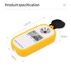 LCD Digital Refractometer 0-18% Sodium Hypochlorite Refractometer Portable Handheld NaCIO Concentration Tester ATC Refractometer
