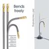 Bluetooth Dual Gardening Timer Irrigation Set Quick Connect Flexible Bending Adjust Brass Spray Nozzle Automatic Watering System
