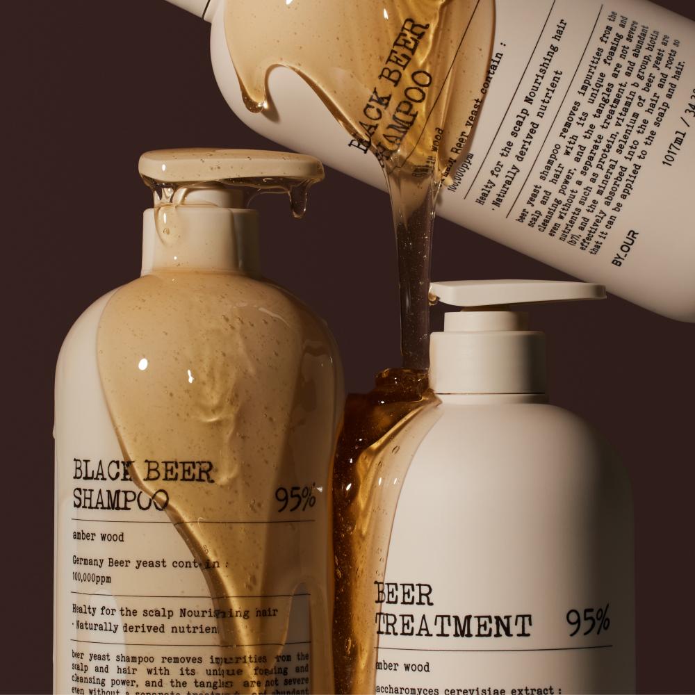 Шампунь Bayauer Brewer's Yeast Black Beer Yeast, 1,017 л, 1 шт.