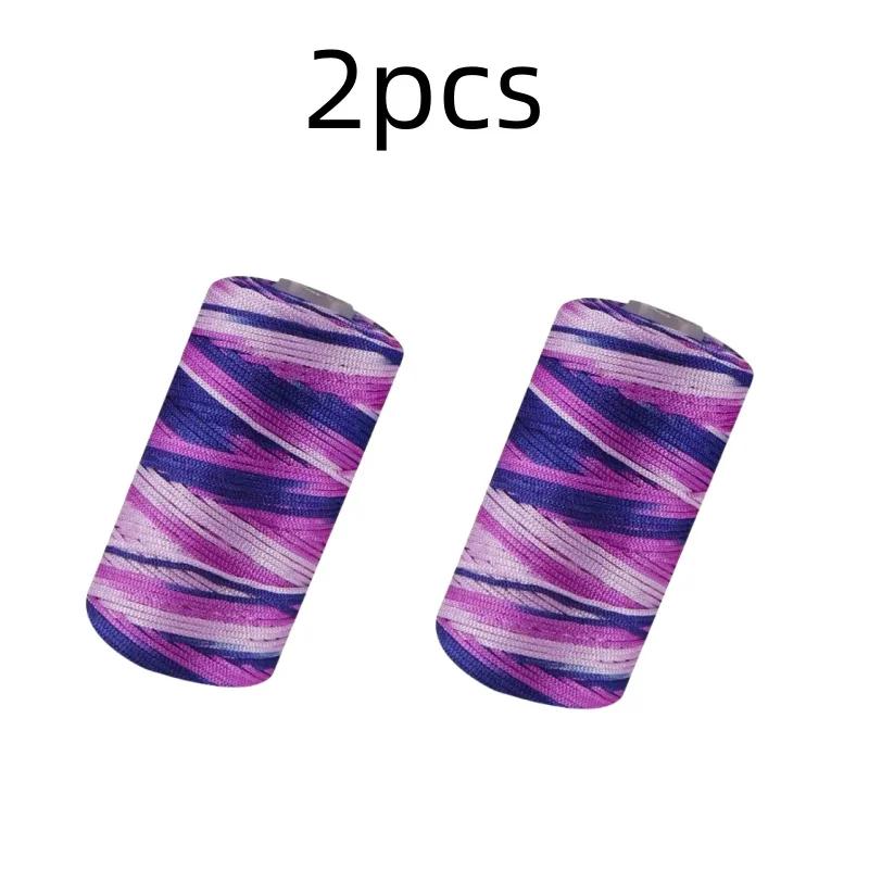 100 г Новая летняя пряжа для вязания крючком 1,5 мм шнур тонкая ледяная хлопковая нить для ручного вязания сумки шляпы обуви пряжа хило