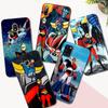 Black Tpu Case For Samsung Galaxy A3 A5 A7 2016 2017 2018 Cover UFO Robot Grendizer