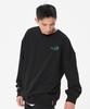ARTISTWEAR [Atw] Cold Flower Sweatshirt Bk