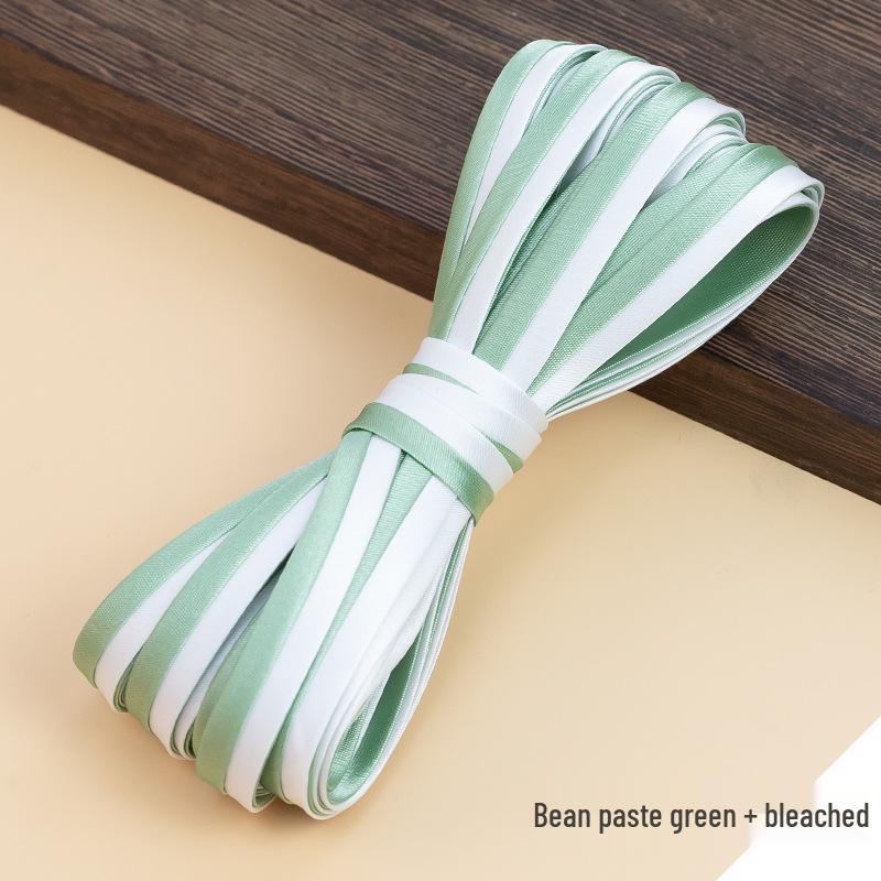 Атласная окантовка Hengmeihe Cheongsam - 1 см подобранные по цвету полоски для подгибки для аксессуаров одежды