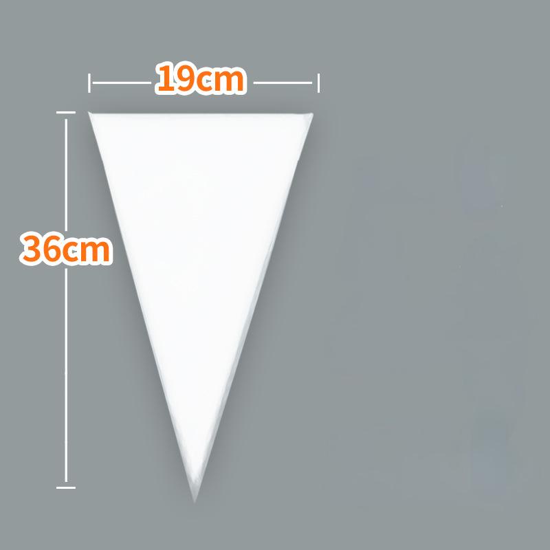 Набор из 100 шт. Одноразовый кондитерский мешок Упаковка для выпечки Кондитерское оборудование Аксессуары для выпечки Формы для выпечки Масляный торт Инструменты для шелковых цветов