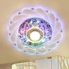 Modern LED Crystal Ceiling Light Circular Mini Colorful Ceiling Lamp Luminarias Rotunda Light For Living Room