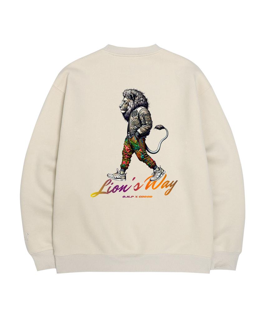 OHP Ohpxgoodd4 Bmr. Ryan Fleece-Lined Sweatshirt