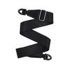 Guitar Strap with Quick Release Buckle Anti Slip Strap Lock Cable Holder Built-in Pick Slot Polyester Cotton for Electric Acoustic Bass Guitar Black