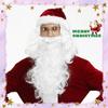 2025 Professional Santa Wig Beard Set For Christmas