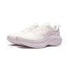 Li Ning Ling Bo V3 Толстая подошва Увеличивающие рост Универсальные Мягкие Упругие Беговые Кроссовки Женские Кроссовки Белый Фиолетовый ARSW112-3