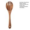 Деревянная кухонная утварь Бытовая лопатка Ложка для супа Ложка для смешивания Антипригарная кухонная утварь с защитой от царапин для повседневного использования