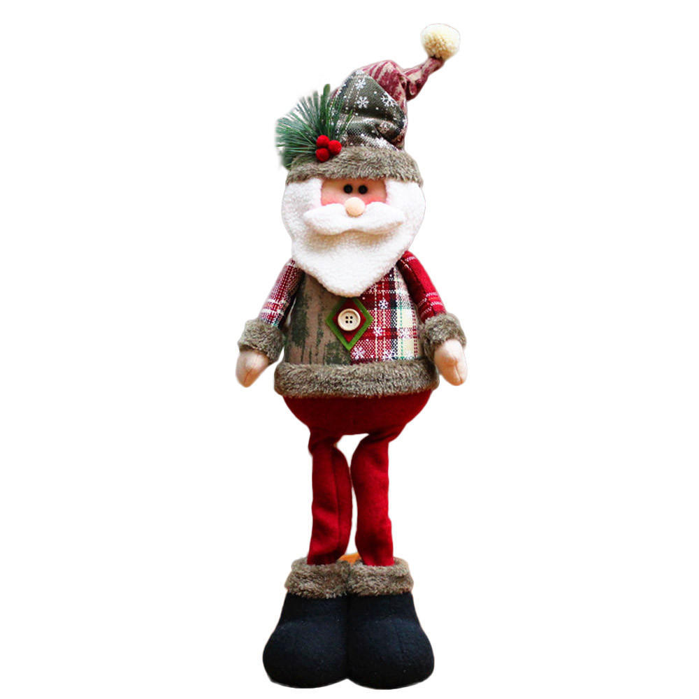 Santa Claus Snow Man Elk Doll Christmas Decoration Xmas Tree Decent Ornaments