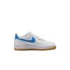 Nike Air Force 1 Нескользящие Поддержка Низкий Верх Детская Повседневная Обувь Белый/Темно-Светлый