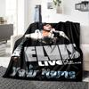 Elvis Presley Customize Your Name Blanket Cozy Customizable Blanket Comfortable Perfect for Office Home Decor Seaside Chair for All Occasions
