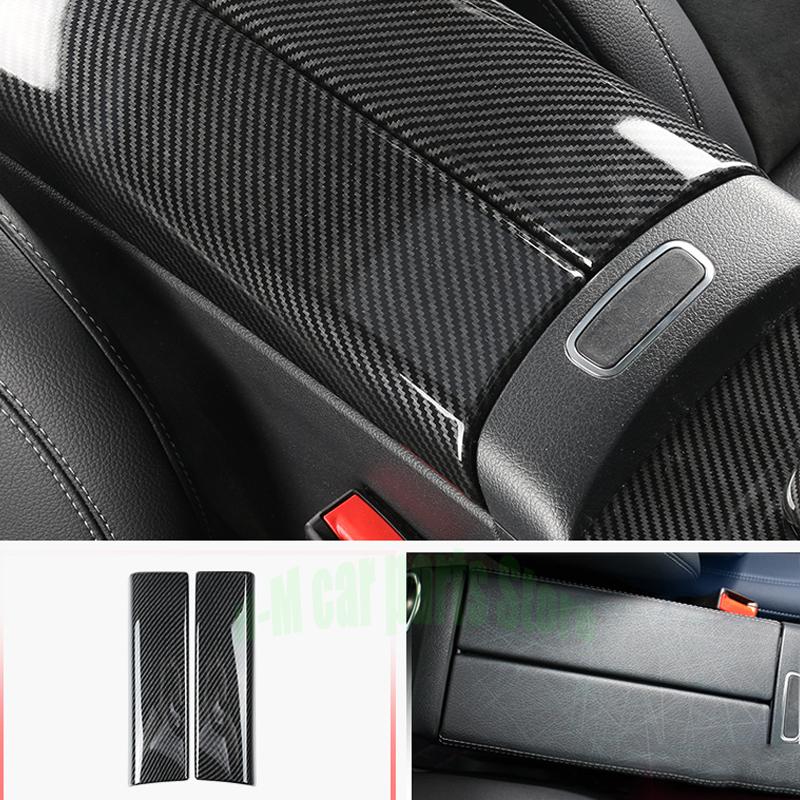 Для Mercedes Benz A Class W177 Накладка на панель центральной консоли, органайзер для подлокотника, наклейка