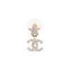 Chanel Серьги из металла, хрусталя, полудрагоценных камней для женщин, золотые ABB278-B13552-NQ106