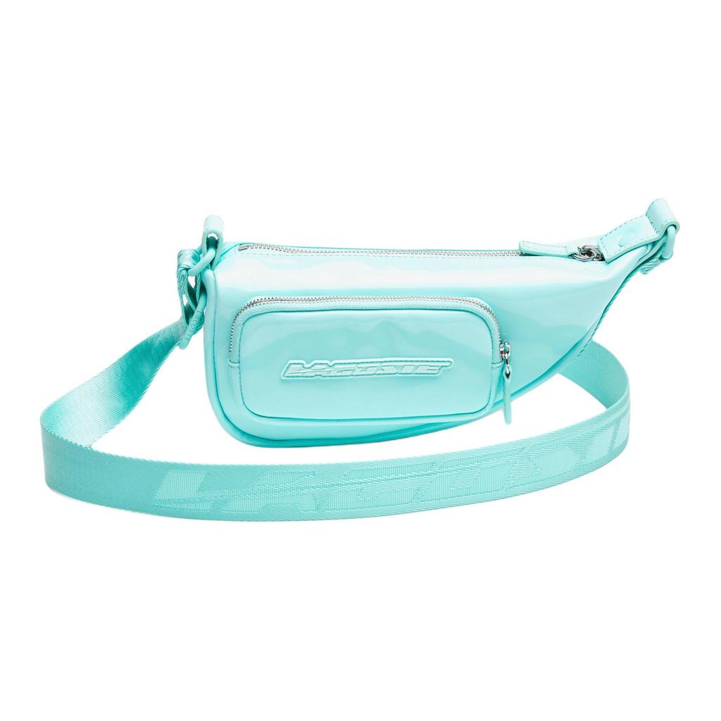 Lacoste Сумка через плечо на молнии с логотипом-крокодилом, маленькая мужская, светло-голубая NU4156ID-L33