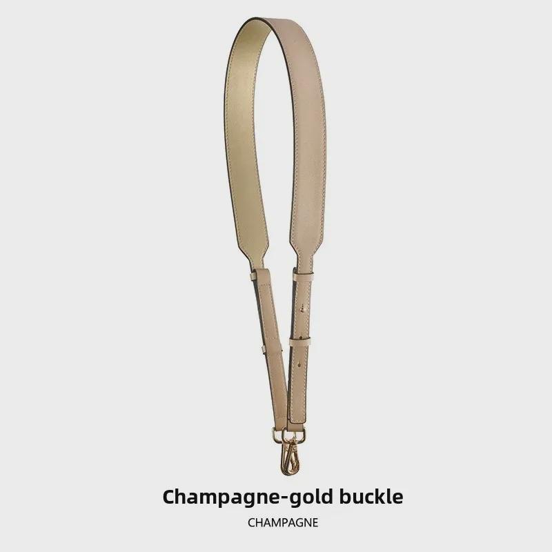 A-20 Adjustable Genuine Leather Crossbody Strap - Wide Shoulder Strap Bag Accessory