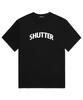 Футболка с коротким рукавом SHIRTER с логотипом-аркой (Sdts201) черный