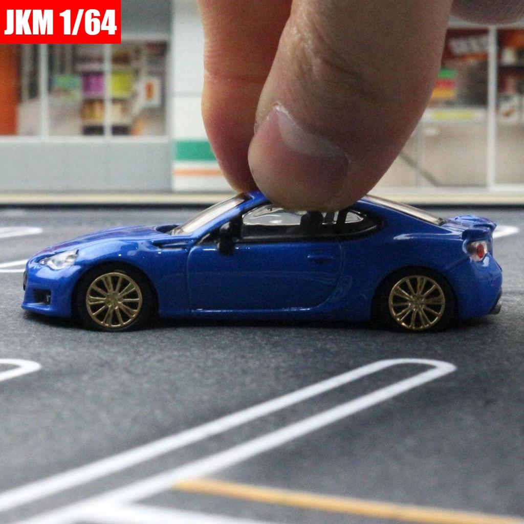 1/64 Миниатюрная модель Subaru BRZ Литой металл Сплав цинка Игрушечная машинка 1:64 JKM JDM Супер Гоночный Автомобиль Коллекция Свободные Колеса Подарок