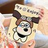 Защитный чехол из ТПУ с милым мультяшным рисунком Happy Puppy для Redmi Pad 2022 10,6 дюймов SE 11 дюймов, совместимый с Xiaomi 6/6pro 5/5pro, с держателем для ручек