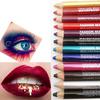 Women Colorful Waterproof Quick Dry Long-lasting Eyeliner Pencil with Sharpener