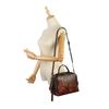 Genuine Leather Women Bag Flower Totem Embossing Ladies Handbags Vintage Design Shoulder Bags Fashion Crossbody Bag