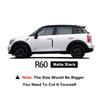 Наклейка на автомобильное стекло Виниловая наклейка Union Jack для MINI Cooper R60 R56 F56 F55 F57 F60 F54 Декор Авто Тюнинг cnjaw55