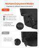 Stadium Seat, 635mm Heated Stadium Chair, Bleacher Seat Heated with 4 Pockets for Bleachers, 3 Level Heating & 6 Modes Vibration Portable Heating