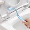 Bathroom V-shaped Toilet Brush Japanese Dead Corner Cleaning Brush Creative Toilet Brush Plastic Curved Brush Toilet Cleaning Brush