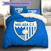Málaga C.F. poster Bedding Quilt Set Quilt Cover Pillowcase Home Decoration Birthday Gift (1 * duvet cover + 2 * pillowcase, without core)