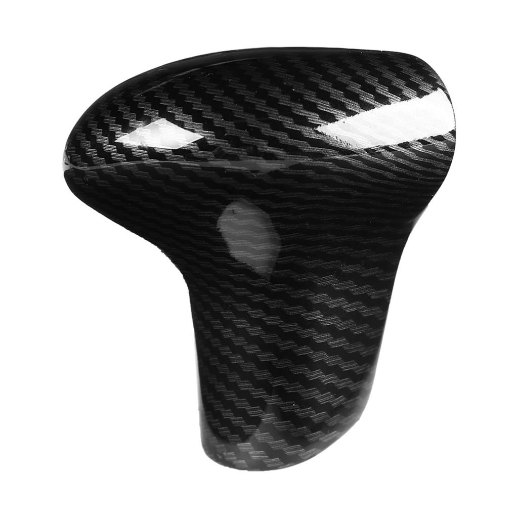 Car Carbon Fiber Style Interior Shift Knob Cover Trim Fit for S6 S7 A6L A5 A7 A4L Q7 Q5