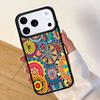 70s hippie Psychedelic floral flowers Mobile Phone Case for IPhone 17 AIR 16pro Max 15 14 13 12 11 Bumper Cover