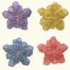 Lace Beads Sew On Patch Three Layers Dress Decoration Applique Decor Flower Patches  for Dress