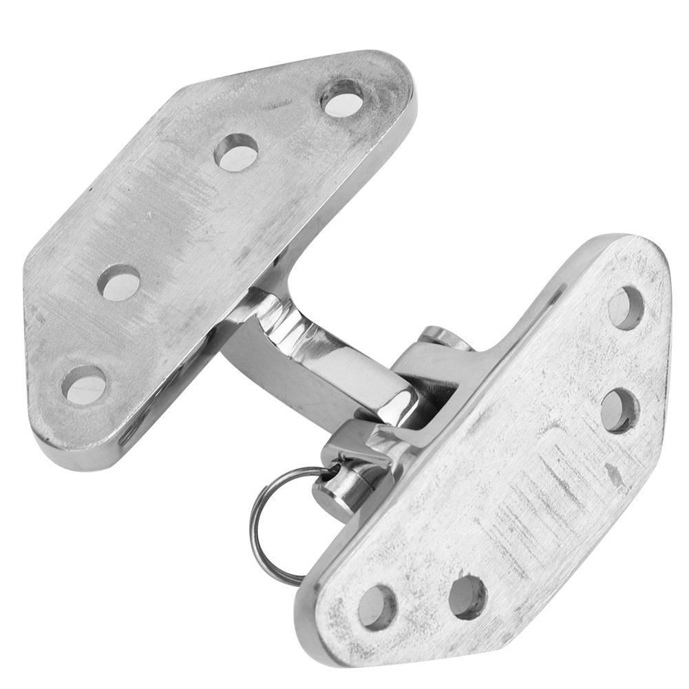 Boat Hatch Hinge Stainless Steel 316 Butterfly Shaped Strap Hinge Door Hardware1 Pcs