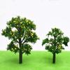 5pcs Small Fruit Tree Model Plastic Miniature Landscape Garden Sand Table Model  Party