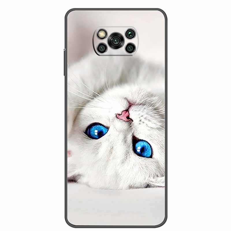 Чехол для Poco X3 Pro X3 NFC Модный Мягкий Силиконовый ТПУ Задняя Крышка Для Xiaomi Poco X3 NFC Чехол Ударопрочный Coque PocoX3 X 3 X3Pro
