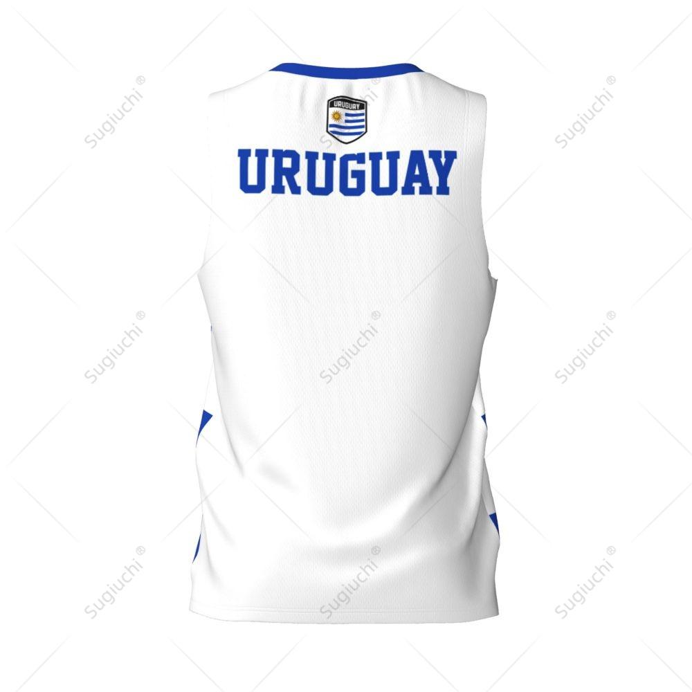 Uruguay Flag Basketball Sports Fitness Multifunction Sleeveless tshirt Exclusive
