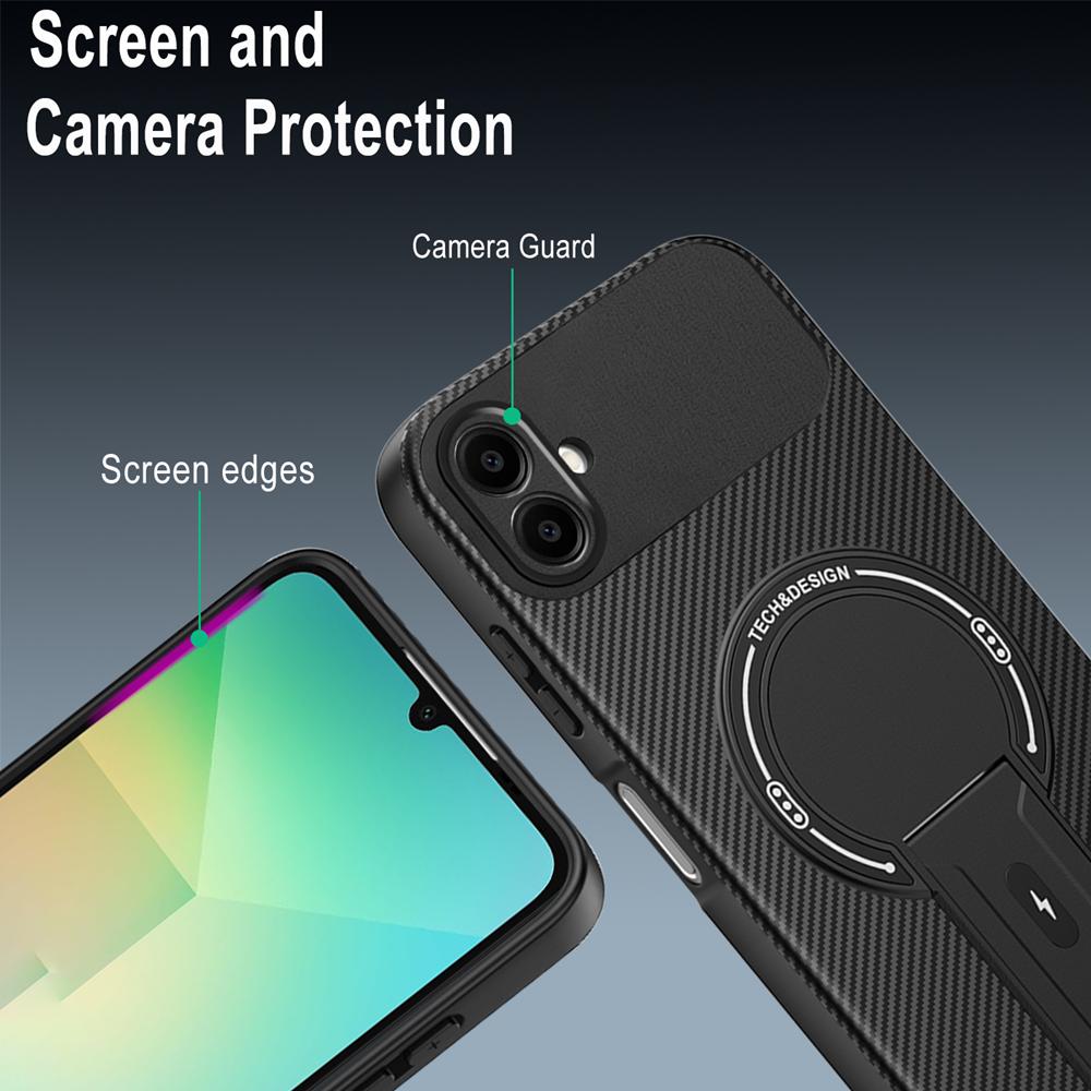 Чехол-кронштейн Armor с магнитной беспроводной зарядкой Magsafe для Samsung Galaxy A05 A15 A25 A35 A55 A06 A16 A26 A36 A56 A07 A17 5G