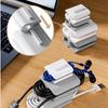 2pcs Wire Storage Charger Cord Holder Desk Tidy Organiser Cable Organizer Cable Winder Wire Cord