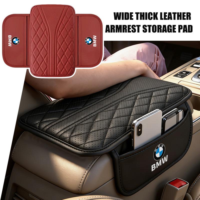 Universal Car Seat Armrest Center Console Pad Auto Arm Rest Mat For BMW M3 M5 X3 E93 F10 F20 F30 F40 F15 F25 F26 F31 F49 F86 cyfp80