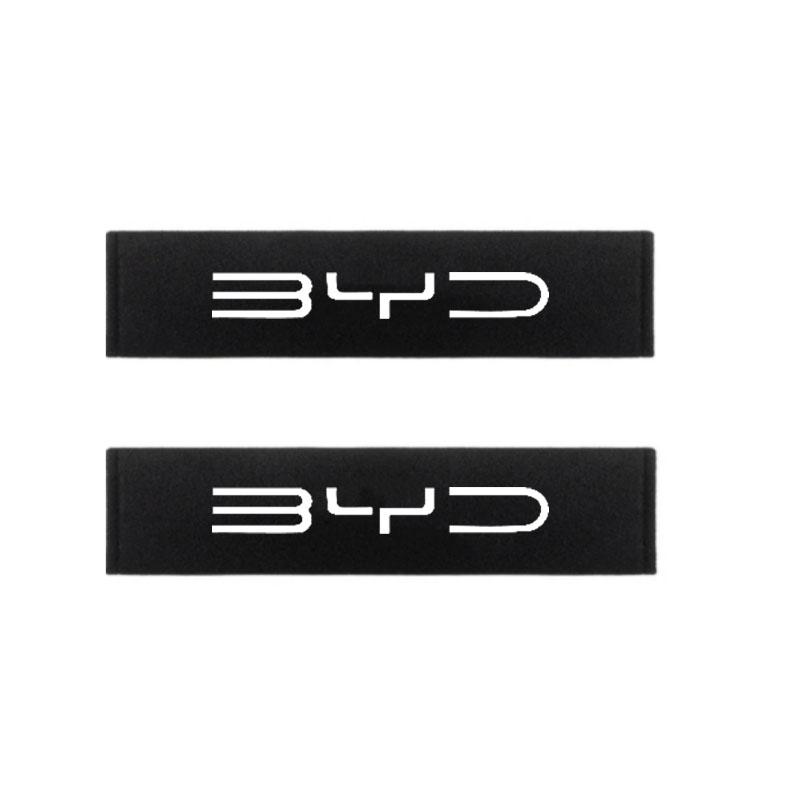 Для BYD Song F0 Qin Pro Atto 3 Yuan Plus Han Tang EV F3 E6 Dmi Автомобильный подголовник Подушка для шеи Накладка на ремень безопасности для плеча Автоаксессуары