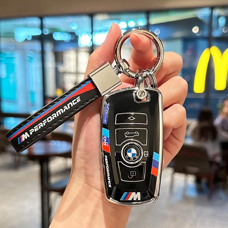 Racing Style TPU Car Smart Remote Key Case Cover Protector Shell for BMW F30 F20 F10 F18 F22 F01 X3 X4 F06 F02 M3 M5 Accessories ZaHG6