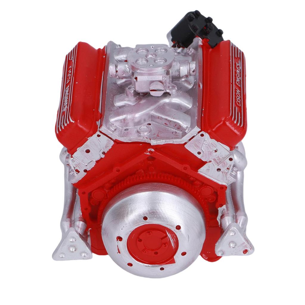 Смола для сборки двигателя V8 Модель двигателя автомобиля V8 Настольный дисплей Украшение для дома Подросткам Взрослым