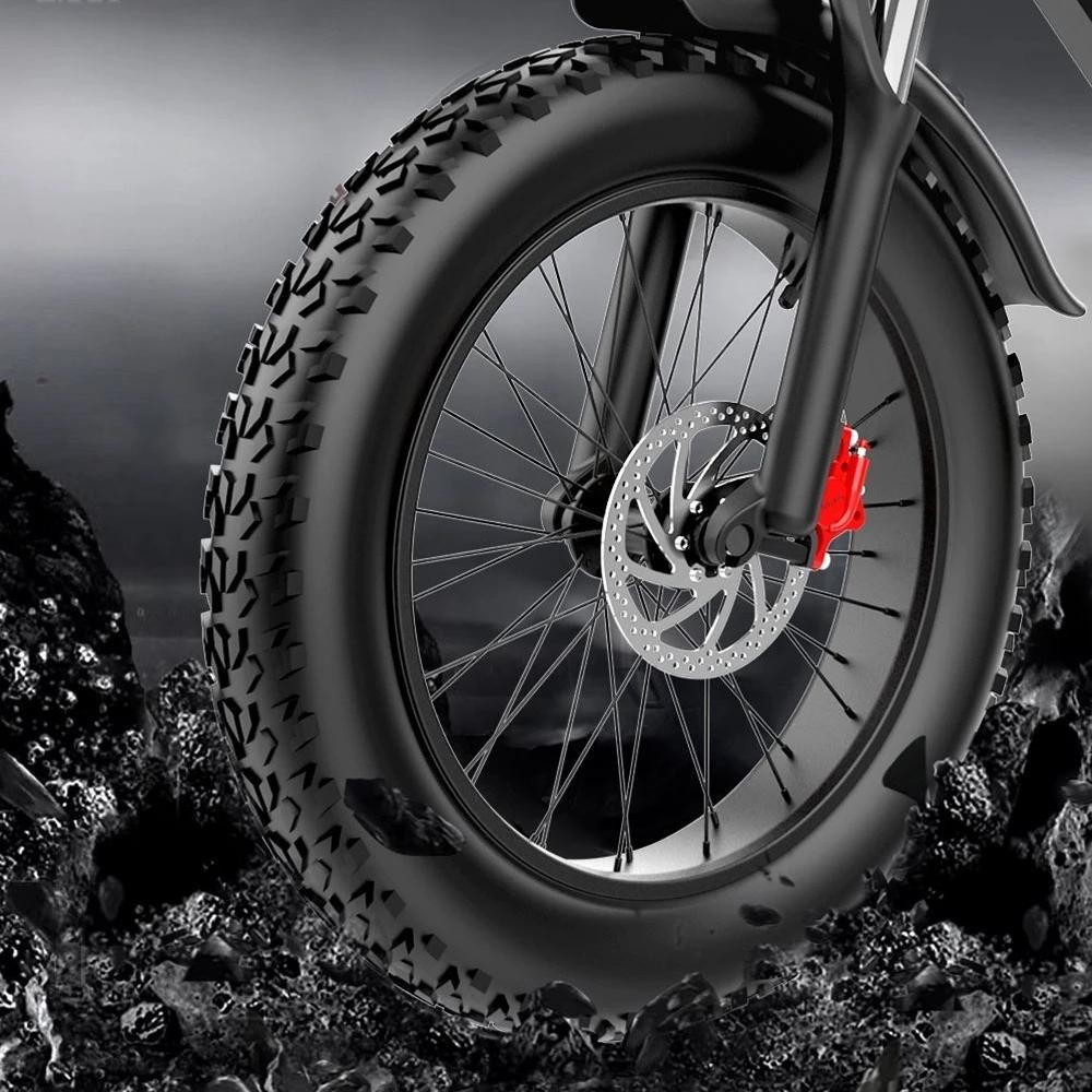 Электровелосипед для взрослых Ridstar Q20 1000 Вт, двигатель 48 В, 20 Ач, аккумулятор, максимальная скорость 40 км/ч, максимальный запас хода 120 км